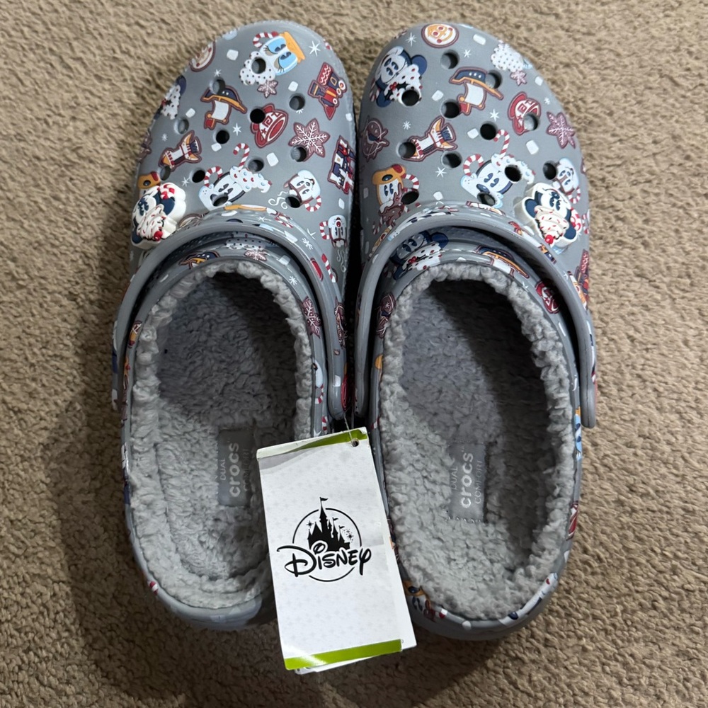 Disney Christmas Plush Crocs!